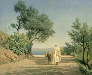 El camino al mar, Argelia, 1883